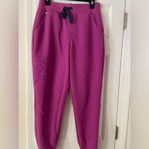 Pink High Waisted Zamora Joggers